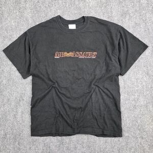 7.62 Design 100% Cotton Air Assault Tee Black XL Rothco
